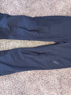 Rab Khroma Ascendor AS Snow and mountaineering soft shell pants. Mens Size Large